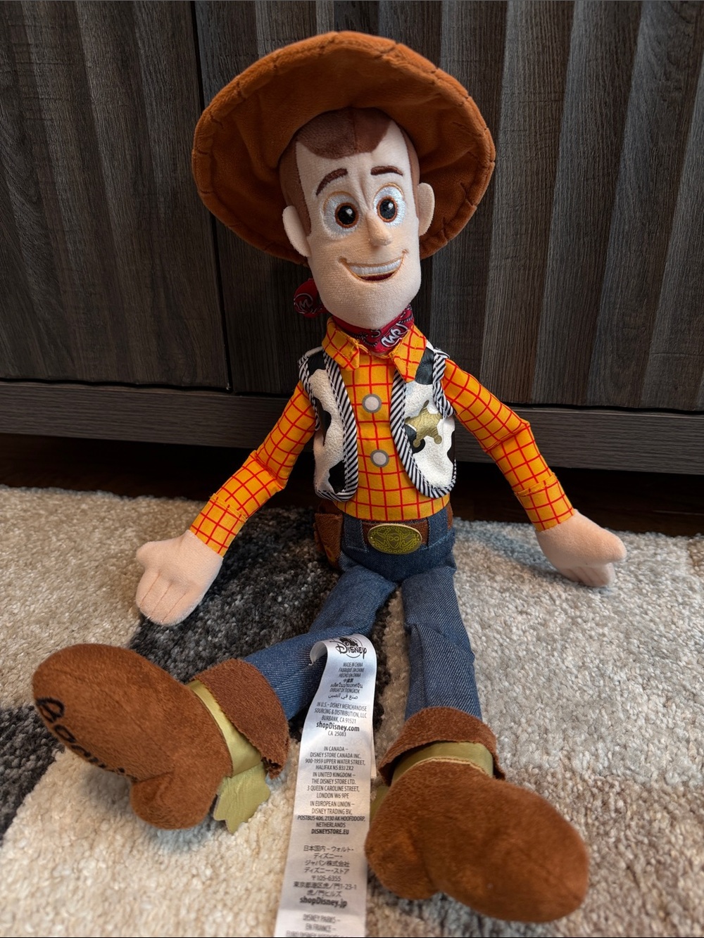 Toy Story stuffies: oversized Buzz, Bonnie’s Woody, galloping Bullseye GUC! - Picture 7 of 15